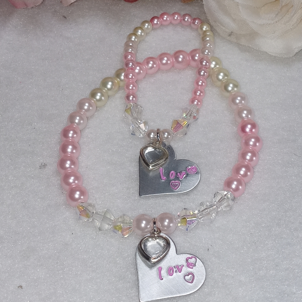 Mom and daughter bracelet
